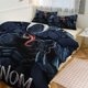thumbnail image 1 of Venom Print Bedding Set Pattern Duvet Cove Set 3 Pieces 1 Quilt Cover And 2 Pillowcases for Women Men Teens, 1 of 5