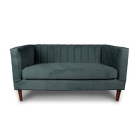 Latam Home - Sofa Sorrento 2 C Tela Velvet Vivian Gris