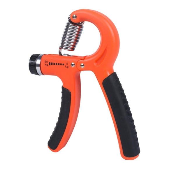 Ejercitador De Dedos Pinza De Mano Músico Fitness Adultos Fortalecedor De Agarre De Mano Naranja