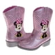 thumbnail image 4 of Botas Vaqueras Rosadas con Brillo de Minnie Mouse para Niñas, 4 of 6