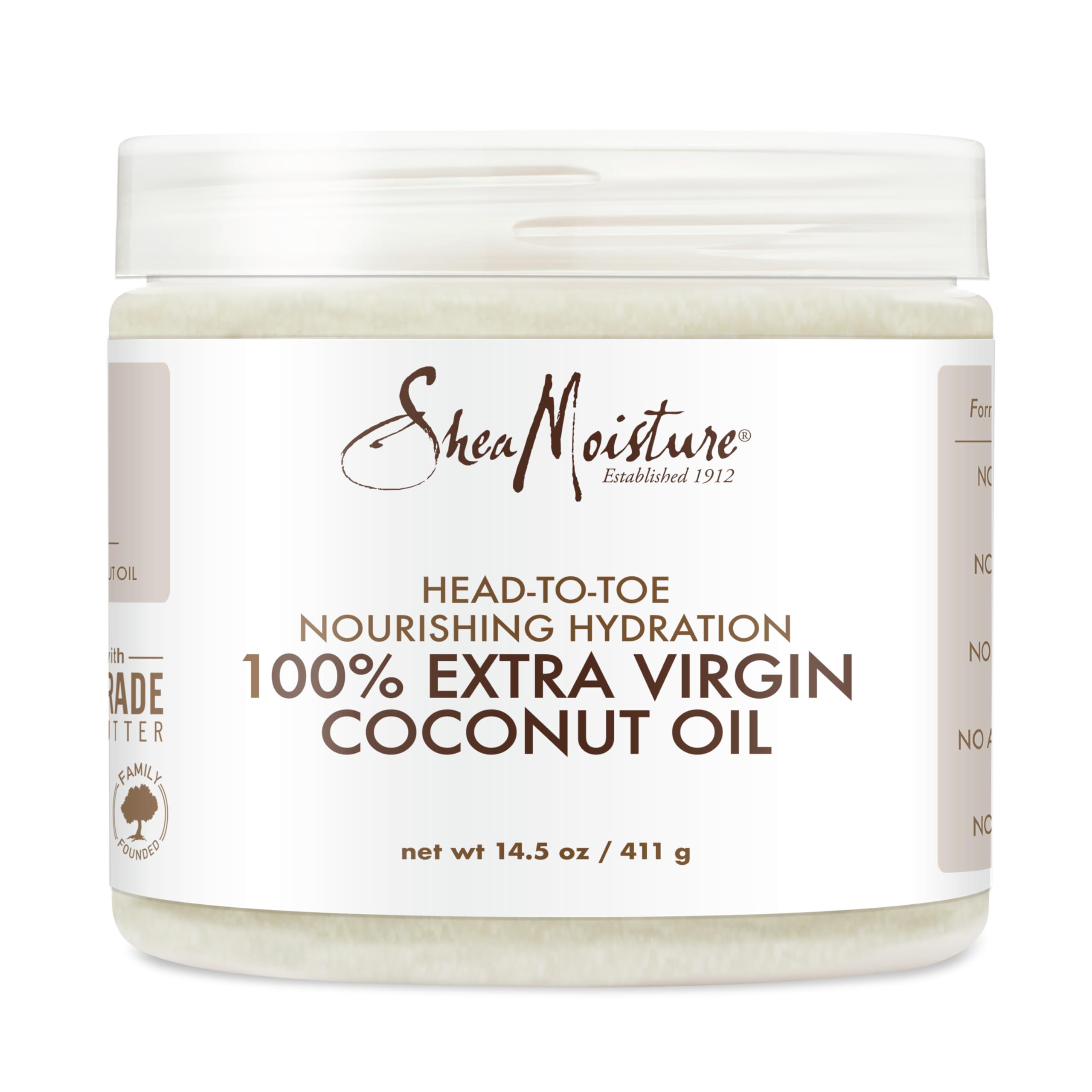 Hidratante Sheamoisture 100% Aceite De Coco Virgen Extra 430 Ml