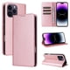 thumbnail image 5 of Funda Cartera para iPhone 14 Pro Max con Ranuras Tarjetas y Soporte - Protección Completa Oro rosa, 5 of 5
