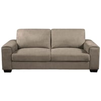 Sofá Rosen Robleda 3 Cuerpos Tela Taupe