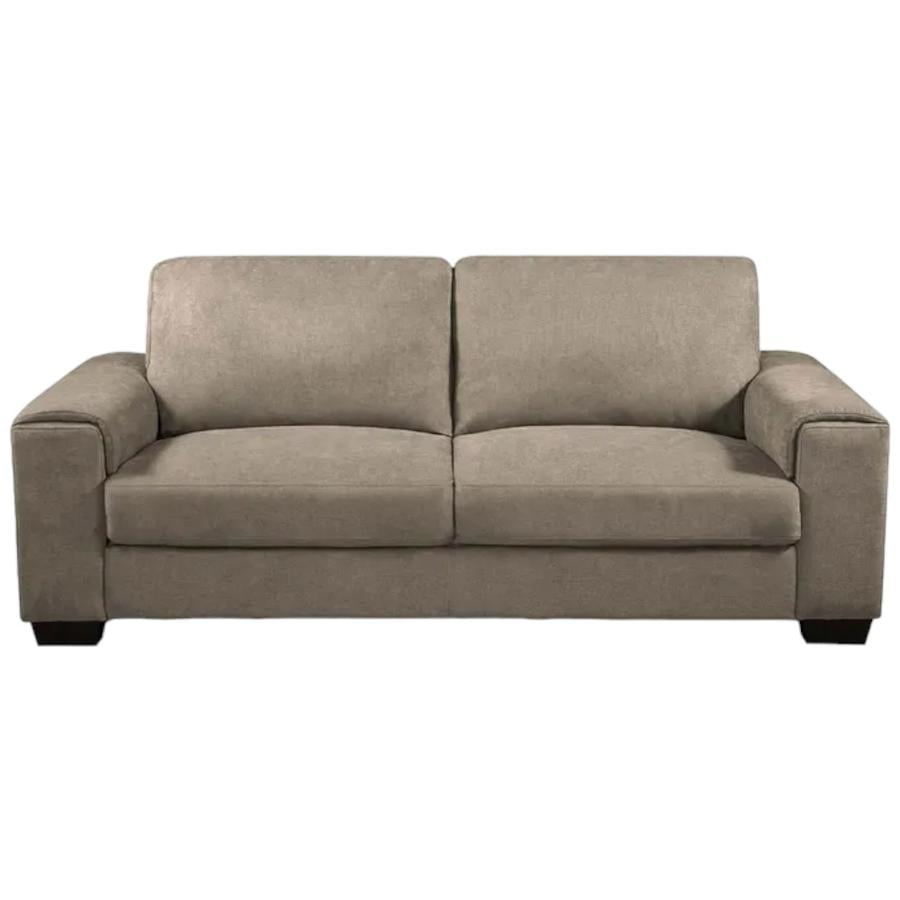 Sofá Rosen Robleda 3 Cuerpos Tela Taupe