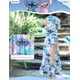 thumbnail image 4 of Traje De Baño Cover Up Stitch Para Niñas Tela De Rizo Azul 6 7y, 4 of 6