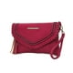 thumbnail image 1 of Bolso Crossbody para Mujer, MKF Collection, Bolso de Hombro de Cuero Vegano - Remi - Frambuesa, 1 of 3