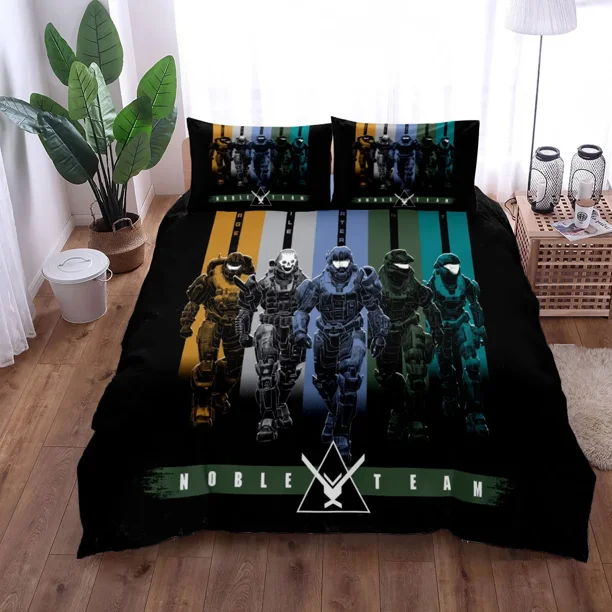 Aliens Horrible Duvet Cover Set Double Bed Linen Set Bed Sheets