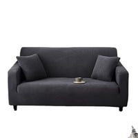 Xusx111 - Cubierta De Sofá Impermeable Fácil De Ir, Sofá Estirado Jacquard Deslizante, Protector De Muebles A Prueba De Fugas Para Niños, Mascotas, Perros Y Gatos (Sofá, Gris)