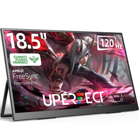 Monitor portátil UPERFECT 18,5 pulgadas 120 Hz 100% sRGB 1080P