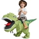 thumbnail image 4 of Disfraz inflable de dinosaurio One Casa T Rex para niños de 7 a 10 años, 4 of 6