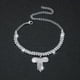 thumbnail image 1 of Gorgeous Heart-Shaped Pendant Chain Anklet with Sparkling Rhinestones - Perfect Gift for the Special Lady in Your Life!, 1 of 5