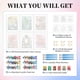 thumbnail image 4 of Kit de pintura por números Camocin – Pack de 6 (25 × 36 cm), 4 of 7