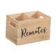 thumbnail image 3 of Soporte Para Control Remoto, Organizador De Madera Para Mesita De Noche O Escritorio., 3 of 5