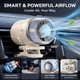 thumbnail image 5 of Ventilador clip coche LED 360° ajustable portátil rejilla coche escritorio, 5 of 7