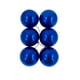 thumbnail image 1 of 6 Esferas Navideñas Bambalinas 4cm Adorno Azul Decoracion, 1 of 3