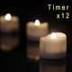 thumbnail image 3 of Velas LED eLander 12 unidades con temporizador de 6 horas, 3 of 3