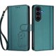 thumbnail image 3 of Funda Cartera Trébol para Samsung Galaxy S25 FE con Ranuras Tarjetas y Carga Inalámbrica Verde oscuro, 3 of 6