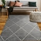 thumbnail image 2 of Alfombra Florida Gris 200 x 290 cm, 2 of 3