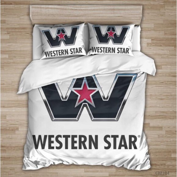 WESTERN STAR W Quilt Duvet Cover Set Bedding Children Bedclothes3-Piece Bedding Set