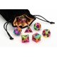 thumbnail image 3 of Juego de dados Metallic Dice Games FanRoll Pride Silicona, 3 of 9