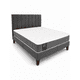 thumbnail image 4 of Cama 2 Plazas Completa Gris Grafito | Base Europea + Colchón Excellense Plus 25CM + Respaldo Tapizado, 4 of 11