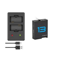Genérico - Kit Batería + Cargador Dual Gopro 13 Alternativa