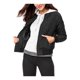 thumbnail image 4 of INSPIRE CHIC Chaqueta Acolchada de Mujer con Cuello Alto, Cremallera y Mangas Raglán, Talla S, Negro, 4 of 6