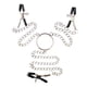 thumbnail image 5 of mujer pezón abrazaderas de pecho metal cadena clips adultos ligar plata, 5 of 5