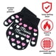 thumbnail image 3 of Conjunto de Gorro y Manoplas Disney Minnie Mouse para Niñas de 2 a 4 Años, 3 of 7