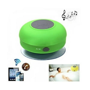 Shower. - Parlante Música Manos Libre Para Ducha Impermeable Agua/Color Verde.