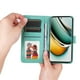 thumbnail image 5 of Funda tipo cartera FOXDOCK para Realme 11 Pro Plus , diseño girasol en relieve, cuero PU, cierre magnético, soporte y tarjetero, 5 of 5
