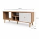 thumbnail image 5 of Mueble TV 110cmx30cmx40cm Estilo Nórdico con Almacenamiento Abierto y Puerta, 5 of 7