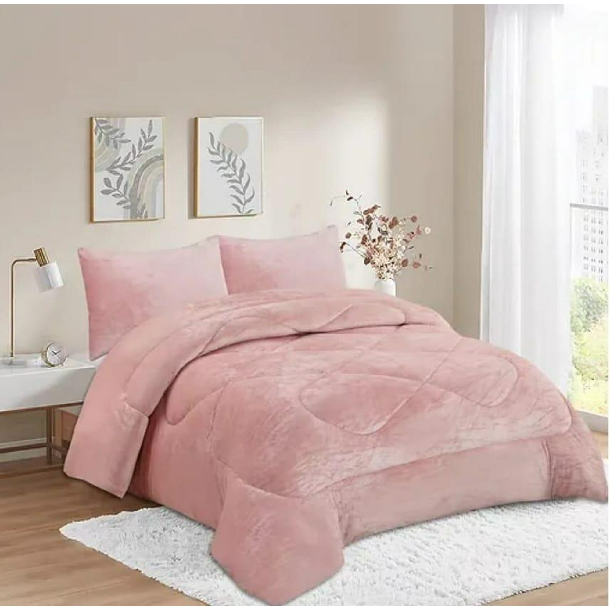 Genérico - Cobertor Chiporro 2 Plazas - Rosado S005