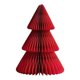 thumbnail image 4 of árbol De Navidad De Papel Decorativo, Estilo Panal, Para Estantería, Interior U Oficina, Rojo, 25 Cm, 4 of 5