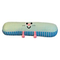 Magideal - Almohada Larga Para El Cuerpo, Cojín Largo, Divertida Y Adorable Almohada Para Silla, Manta Para Muñeca, Almohada Para Abrazar En El Dormitorio Para M Verde