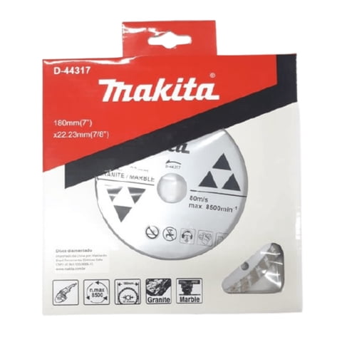 Makita - Disco Diamantado Turbo Ondulado 180 X 22,23 Mm Para Gr