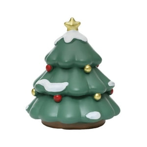 Genérico - Centro De Mesa De Estatuilla De Árbol De Navidad Para Decoración Del Hogar, Paisaje Interior Y Exterior, Árbol De Navidad