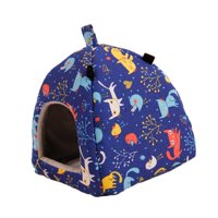 Magideal - Hamaca Para Pájaros, Cama Para Hamaca Para Loros, Nido Para Pájaros, Nido Colgante Para Hámster, Cacatúas, Periquitos, Cacatúas, Suministros Para Masc Estiloc L 17X17X18Cm