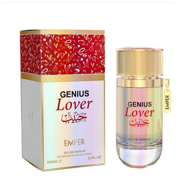 Perfume Emper Genius Lover Eau de Parfum para hombre, 100 ml
