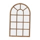 thumbnail image 2 of Espejo de Pared con Ventana Arqueada, Espejo Decorativo de Pared, Madera Rústica, Acrílico, Decoración de Pared Sencilla, Espejo de Arco de Ventana Pa Marrón, 2 of 4
