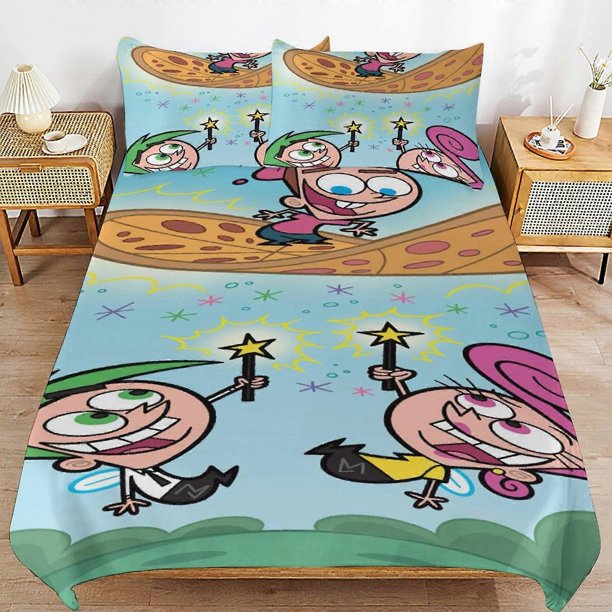 The Fairly Odaren Bedding Se Ultra Soft Skin-Friendly Duvet Cover3 Piece, Cute Comforter Cover Bed Set