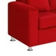 thumbnail image 3 of Sofa Kendy 3c Felpa 12 Rojo, 3 of 6