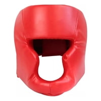 Genérica - Careta De Boxeo Sparring Headgear Para Entrenamiento Combate. Rojo