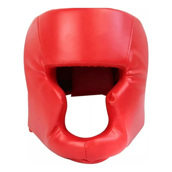Careta De Boxeo Sparring Headgear Para Entrenamiento Combate. rojo