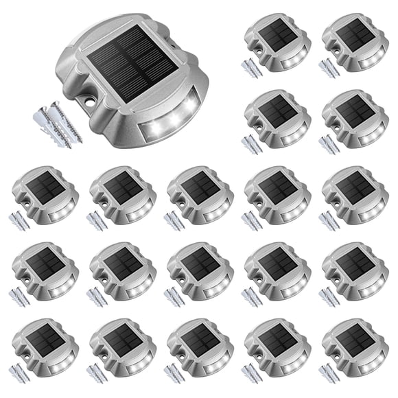 Luces Solares Para Terraza Paquete De 20 Led Impermeables Ip67