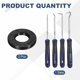 thumbnail image 3 of 2Pack Sello de Aceite, 35x72x10mm TC Caucho Nitrilo Doble Labio Cubierta con Kit de Ganchos, 3 of 7