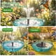 thumbnail image 5 of Fuente baño pájaros colgante solar comedero colibríes baño exterior, 5 of 7
