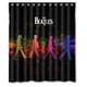 thumbnail image 1 of Cortina de ducha de los Beatles con ganchos (60 x 72 pulgadas), 1 of 3