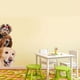 thumbnail image 2 of 1 Sheet, 3D Simulation Small Cat Dog Waterproof Wall Sticker, Door Decal Door Sticker, Door Wallpaper For Home Decor, 2 of 3