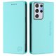 thumbnail image 4 of Funda Billetera con Soporte para Samsung Galaxy S21 Ultra Bloqueo RFID Plegable Verde menta, 4 of 6